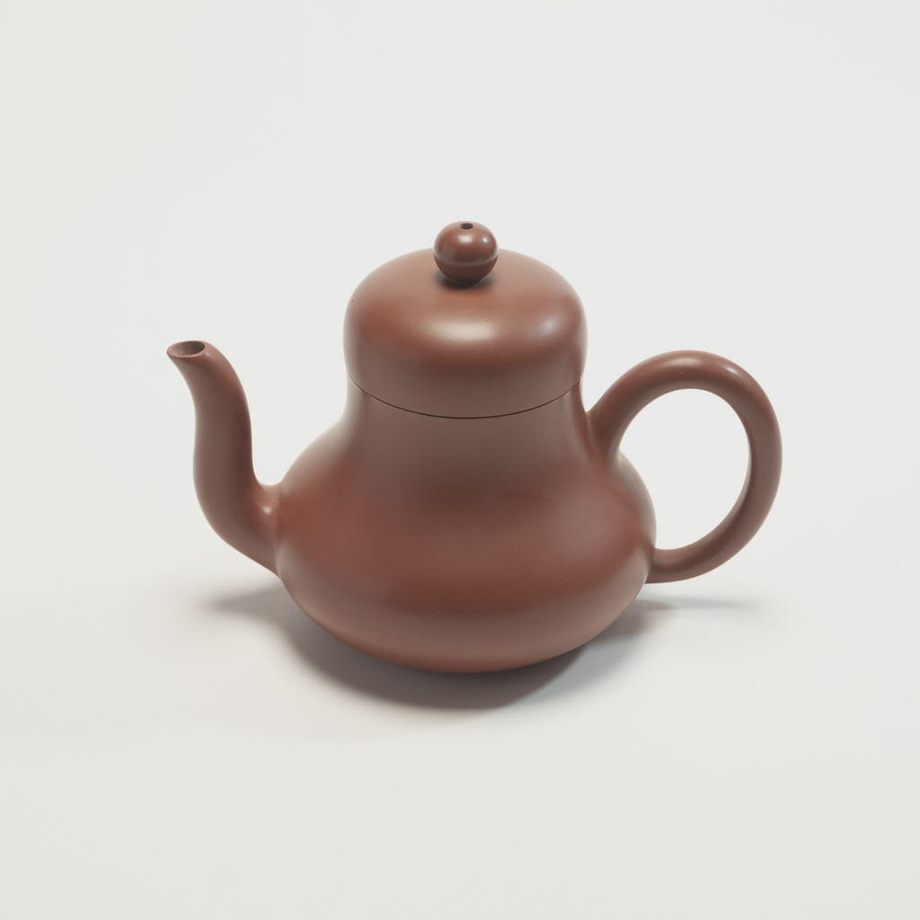 Nixing Clay Teapot Handcrafted Minimalist Gongfu Teapot in Natural Clay
