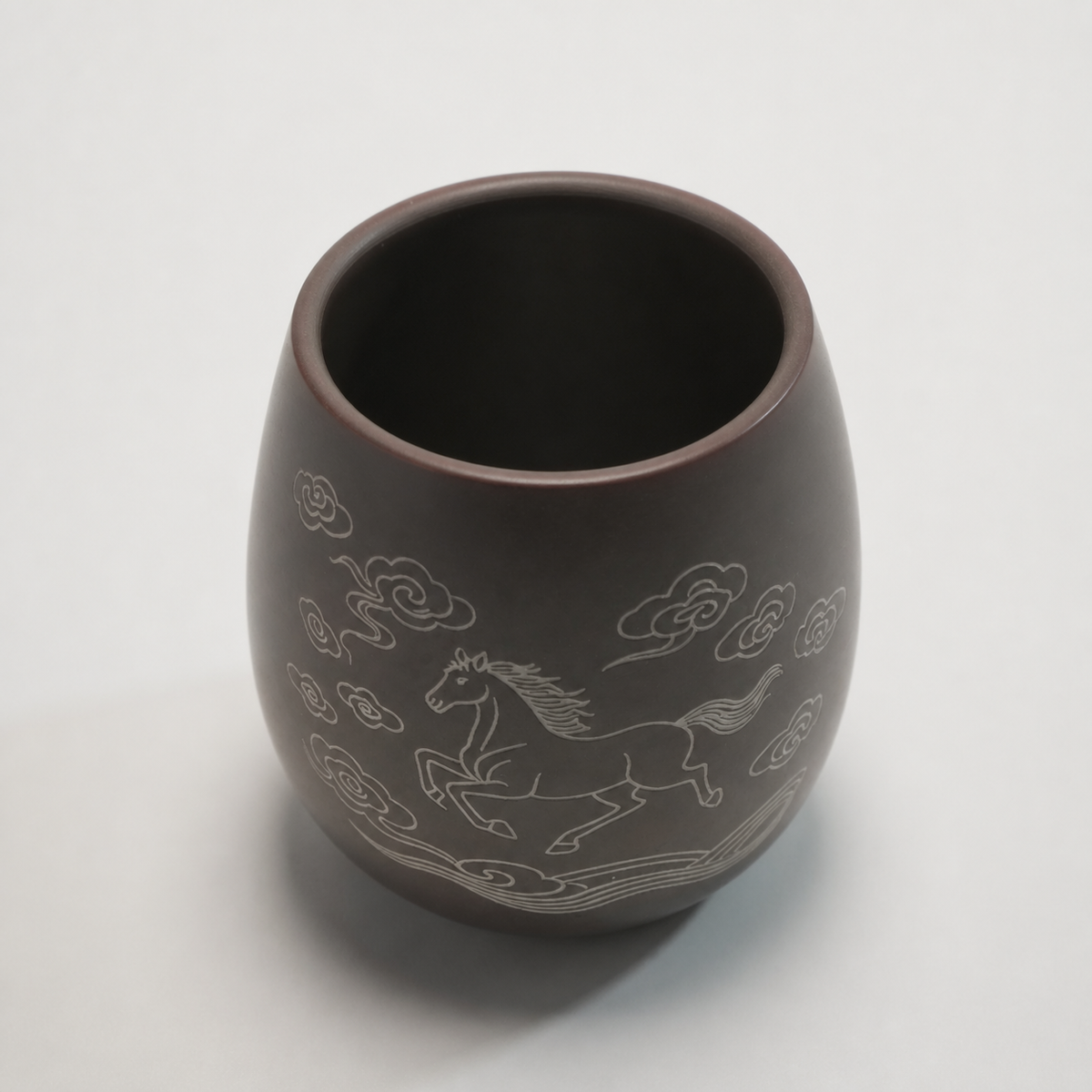 Cloud Horse Handcrafted Nixing Clay Tea Cup