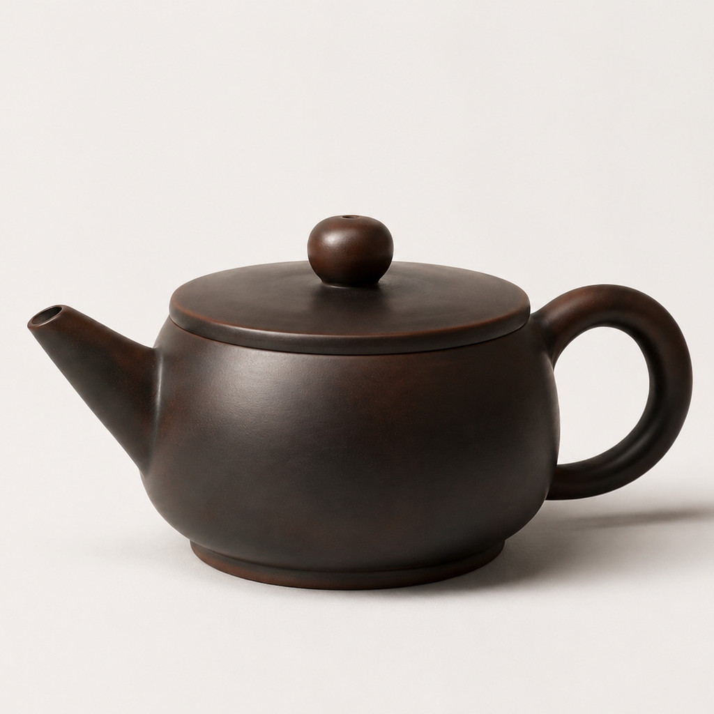 Minimalist Handcrafted Nixing Clay Teapot