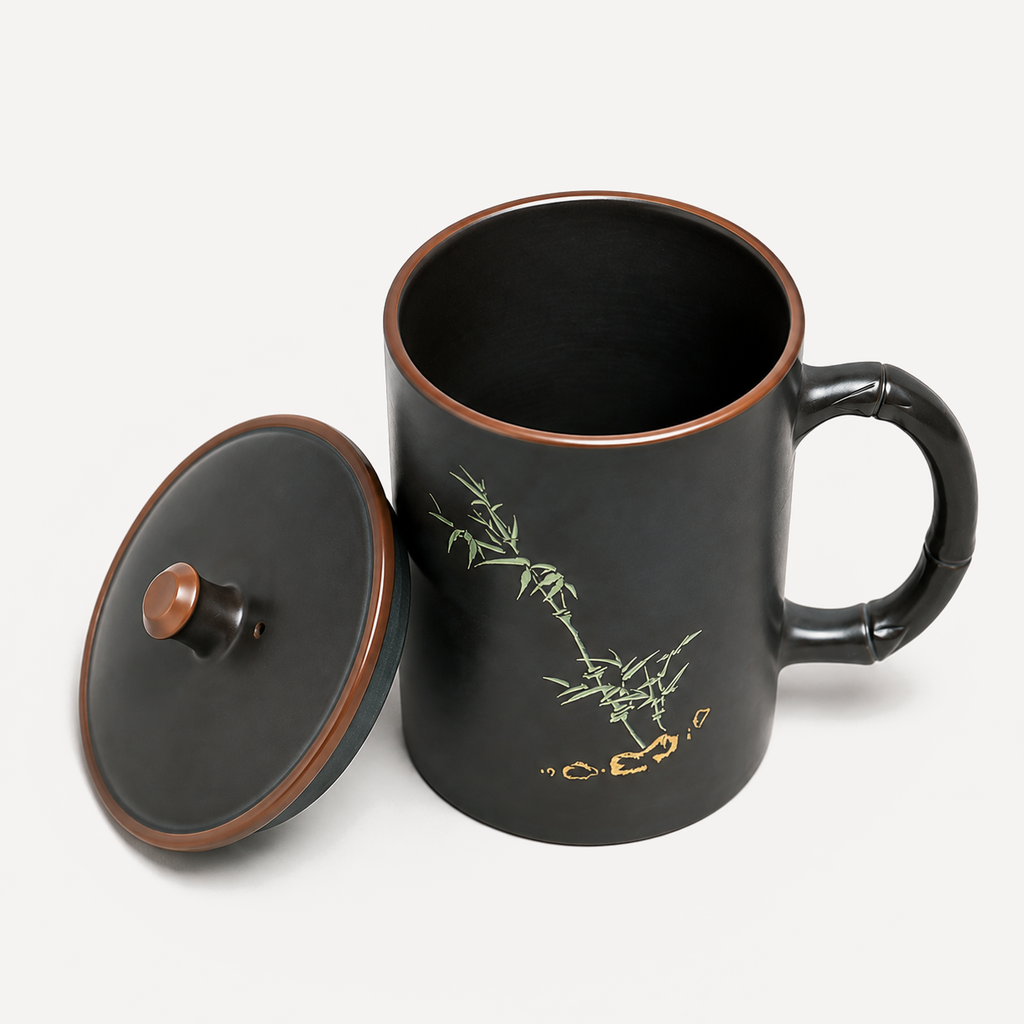 Bamboo Shadow Handcrafted Nixing Clay Tea Cup